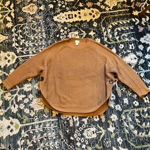 Telluride clothing co waffle knit sweater size xl